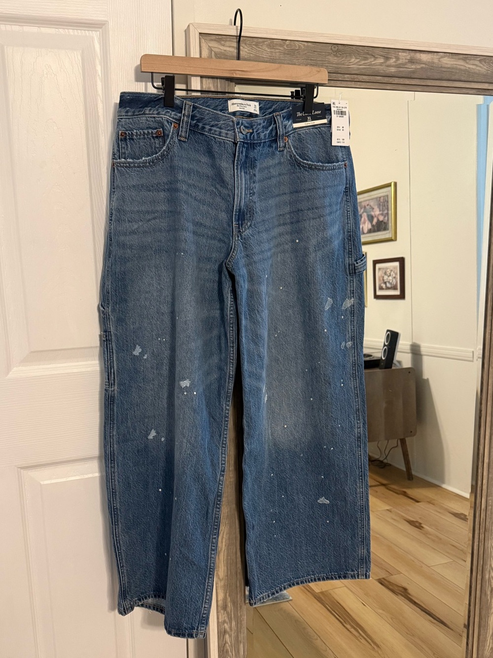 Abercrombie and Fitch The Ultra Loose Low Rise Jean